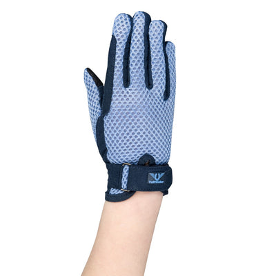 TuffRider Children's Double Up Air Mesh Half Chap and Glove Set