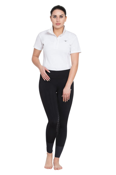 TuffRider Ladies Kirby Kwik Dry Short Sleeve Show Shirt_3580