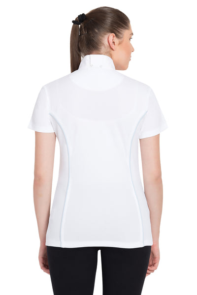 TuffRider Ladies Kirby Kwik Dry Short Sleeve Show Shirt_3585