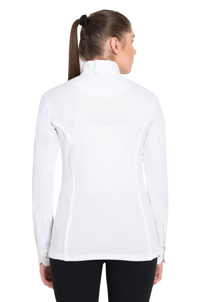 TuffRider Ladies Kirby Kwik Dry Long Sleeve Show Shirt_3595