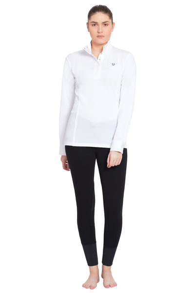 TuffRider Ladies Kirby Kwik Dry Long Sleeve Show Shirt_3596