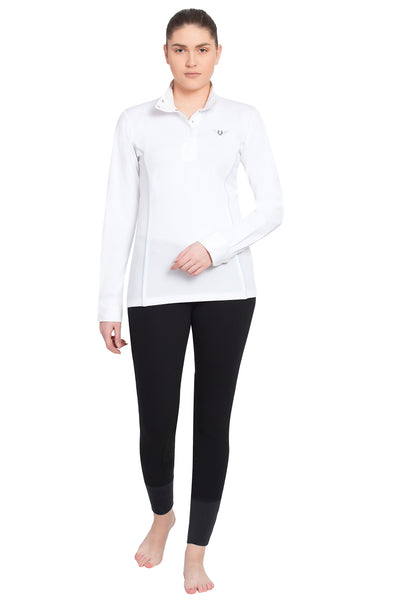 TuffRider Ladies Kirby Kwik Dry Long Sleeve Show Shirt_3602