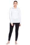 TuffRider Ladies Kirby Kwik Dry Long Sleeve Show Shirt_3603