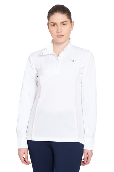 TuffRider Ladies Kirby Kwik Dry Long Sleeve Show Shirt_3605