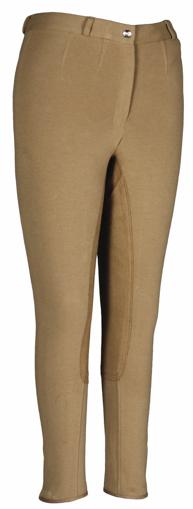 TuffRider Ladies Cotton FigureFit Full Seat Breeches (Long)_4773