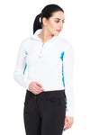 TuffRider Ladies Ventilated Technical Long Sleeve Sport Shirt_3617
