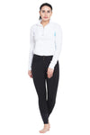 TuffRider Ladies Ventilated Technical Long Sleeve Sport Shirt_3619