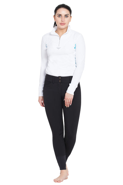TuffRider Ladies Ventilated Technical Long Sleeve Sport Shirt_3619