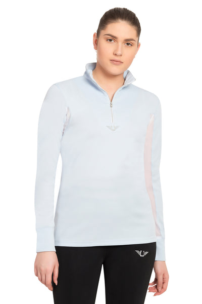 TuffRider Ladies Ventilated Technical Long Sleeve Sport Shirt_3621