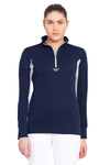 TuffRider Ladies Ventilated Technical Long Sleeve Sport Shirt_3628