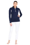 TuffRider Ladies Ventilated Technical Long Sleeve Sport Shirt_3632