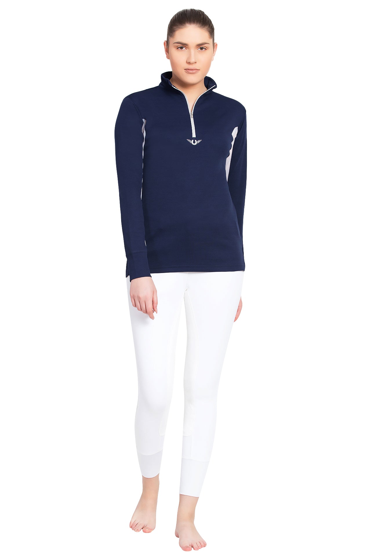 TuffRider Ladies Ventilated Technical Long Sleeve Sport Shirt_3631