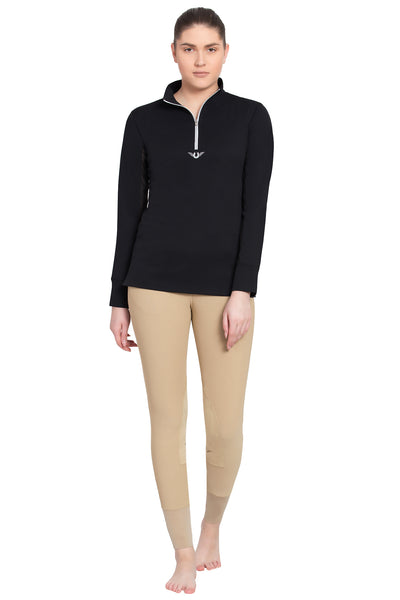 TuffRider Ladies Ventilated Technical Long Sleeve Sport Shirt_3637