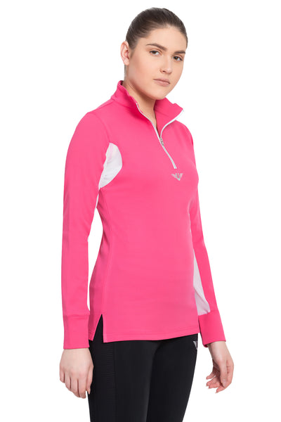 TuffRider Ladies Ventilated Technical Long Sleeve Sport Shirt_3641