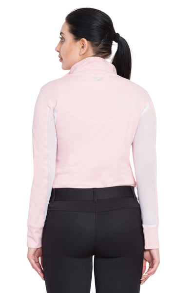 TuffRider Ladies Ventilated Technical Long Sleeve Sport Shirt_3653