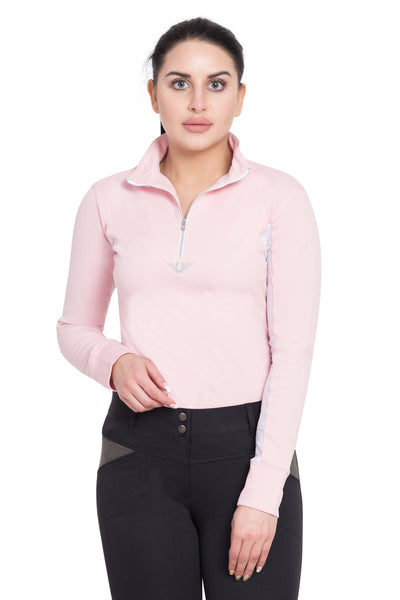 TuffRider Ladies Ventilated Technical Long Sleeve Sport Shirt_3650