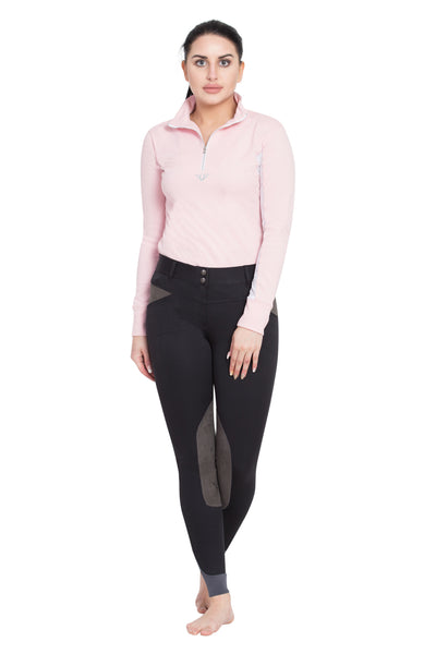 TuffRider Ladies Ventilated Technical Long Sleeve Sport Shirt_3654
