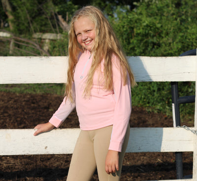 TuffRider Children's Ventilated Technical Long Sleeve Sport Shirt_3672