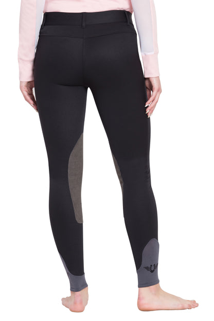 TuffRider Ladies Sydney Knee Patch Breeches w/ Contoured sock bottom (CSB)_352