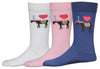 TuffRider I Heart Pony Ankle Socks - 3 Pack_1583