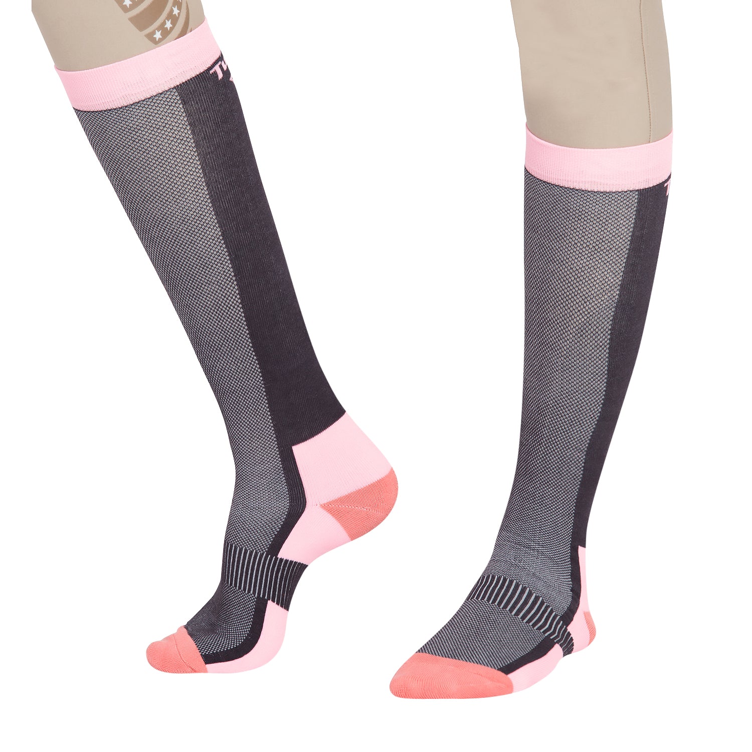 TuffRider Ladies Ventilated Knee Hi Socks_1590