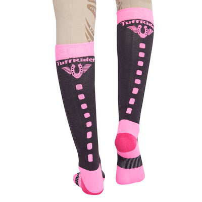TuffRider Ladies Ventilated Knee Hi Socks_1605