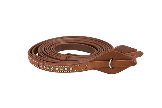 TuffRider Western Split Reins With Silver Dots_5732