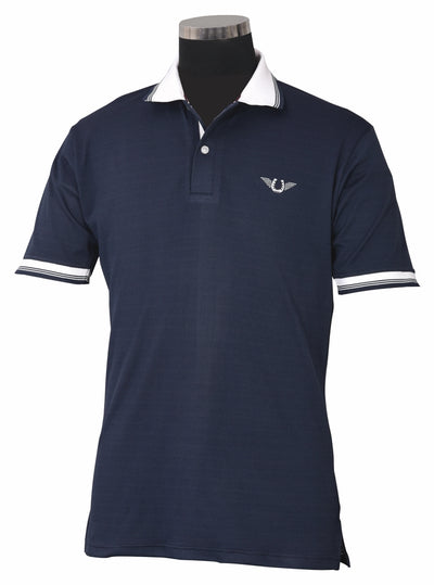 TuffRider Men's Mark Short Sleeve Polo Sport Shirt_3805