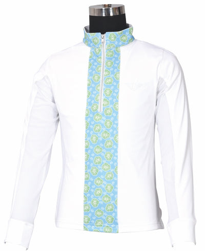 TuffRider Children's Athena EquiCool Riding Sport Shirt_3814
