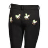 TuffRider Children's Unicorn Unifleece Pull-On Stretch Fleece Knee Patch Winter Jodhpurs_1198