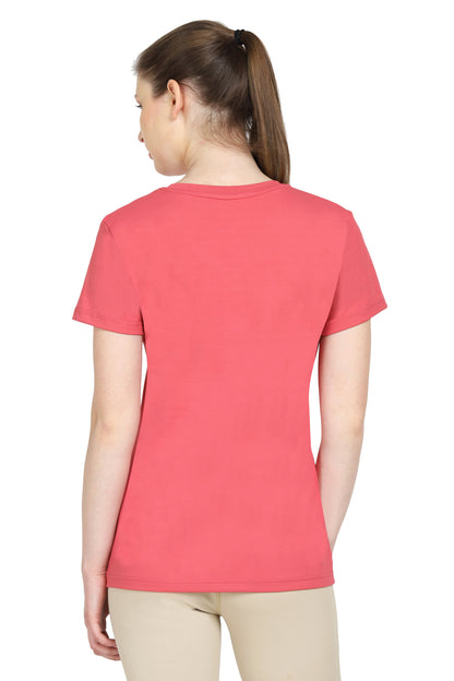 Tuffrider Ladies Taylor Tee Short Sleeve T-Shirt_3852