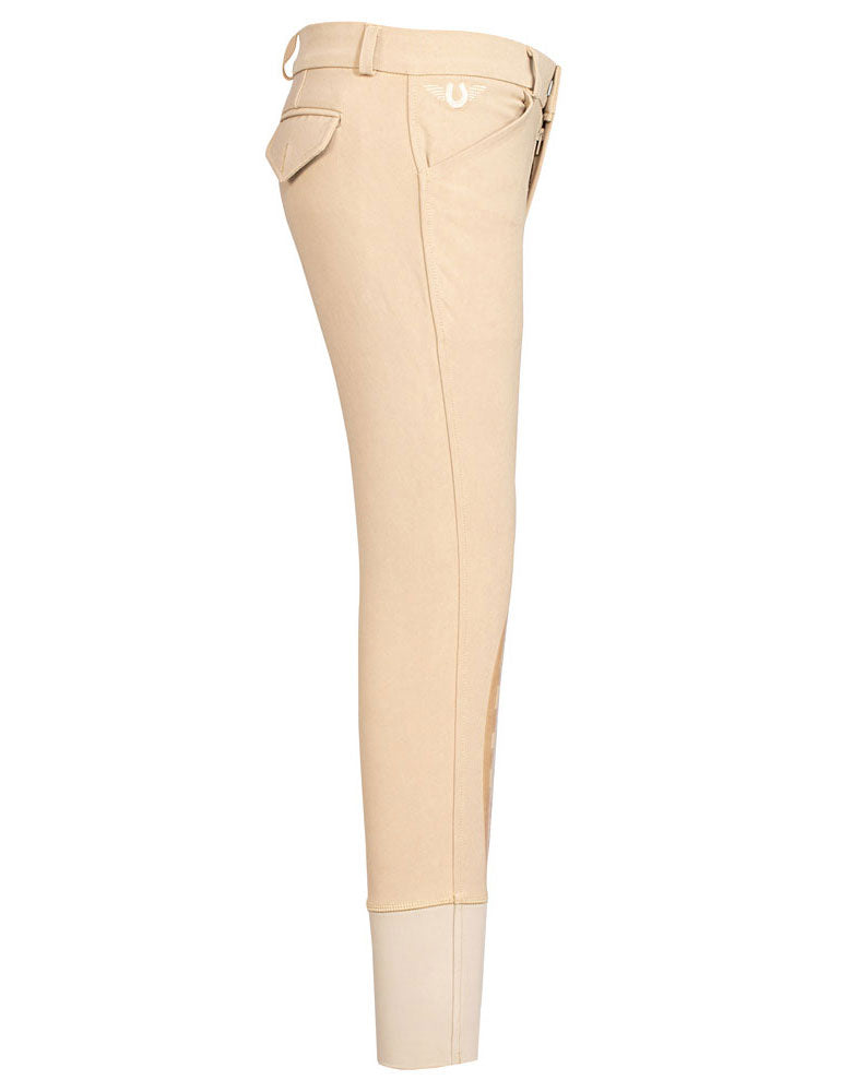 TuffRider Boys Patrol Silicone Knee Patch Breeches_804