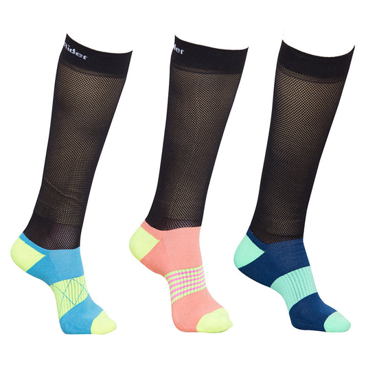 TuffRider EquiCool Ventilated Riding Socks-3 pack_1675