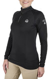 Lettia Women Quarter-Zip Neck UPF 50+ Sun Shirt