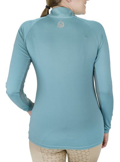 Lettia Women Quarter-Zip Neck UPF 50+ Sun Shirt