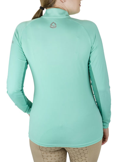 Lettia Women Quarter-Zip Neck UPF 50+ Sun Shirt