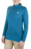 Lettia Women Quarter-Zip Neck UPF 50+ Sun Shirt