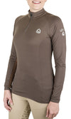 Lettia Women Quarter-Zip Neck UPF 50+ Sun Shirt