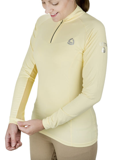 Lettia Women Quarter-Zip Neck UPF 50+ Sun Shirt