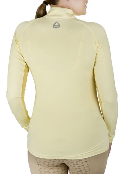 Lettia Women Quarter-Zip Neck UPF 50+ Sun Shirt