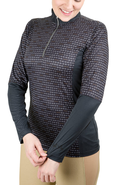 Equine Couture Equicool Snaffle Sport Shirt_2