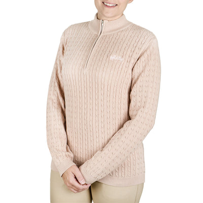 Equine Couture Ladies Zara Cable Knit Sweater