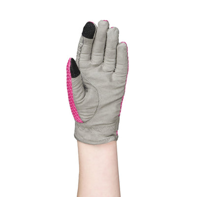 TuffRider Children's Double Up Air Mesh Half Chap and Glove Set