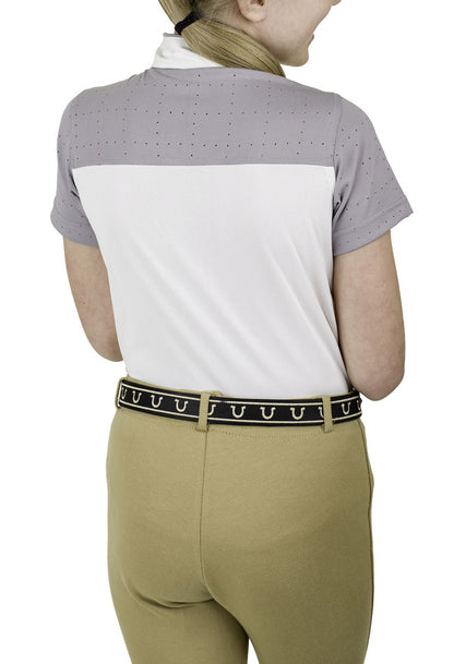 Equine Couture Children'S Magda Equicool Short Sleeve Show Shirt_11
