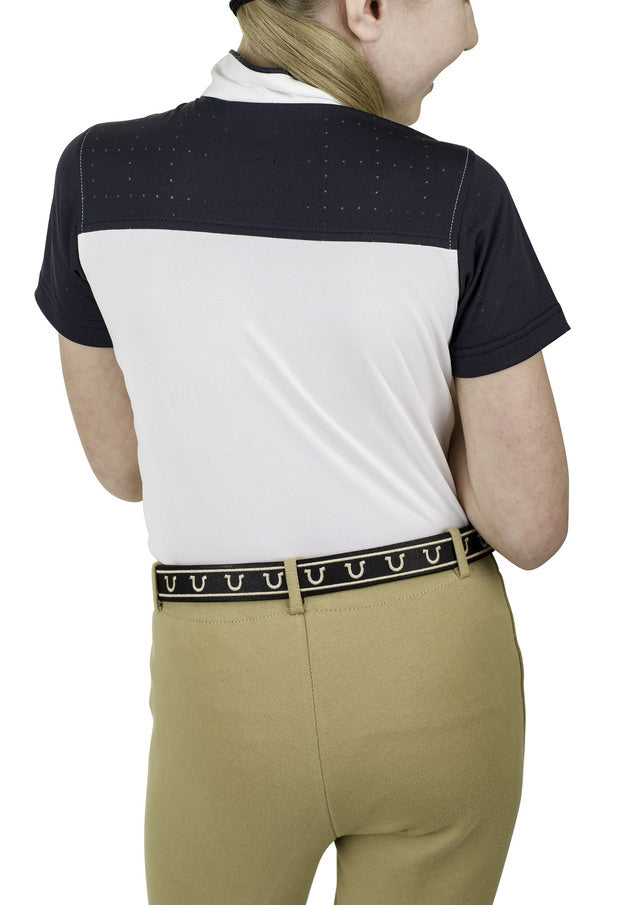 Equine Couture Children'S Magda Equicool Short Sleeve Show Shirt_3