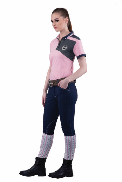 Equine Couture Ladies Sportif Natasha Knee Patch Breeches_226