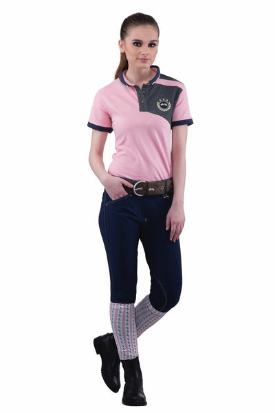 Equine Couture Ladies Sportif Natasha Knee Patch Breeches_223