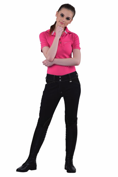 Equine Couture Ladies Sportif Natasha Knee Patch Breeches_228