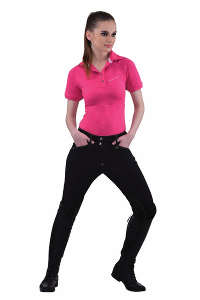 Equine Couture Ladies Sportif Natasha Knee Patch Breeches_229