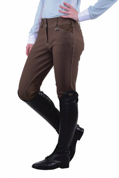 Equine Couture Ladies Sportif Natasha Knee Patch Breeches_238